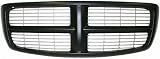02-04 DODGE FULL SIZE PICKUP fullsize GRILLE TRUCK, Assy, Black, w/o Chrome Body Color (2002 02 2003...