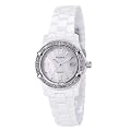 Accurist Damen-Armbanduhr Analog Keramik weiss LB1651W