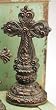 Ornate Cross Figurine Statuary