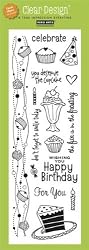 Cleardesign: Big & Bold Birthday Expressions by Hero Arts