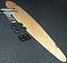 Blank Carve-One Longboard Skateboard Complete Nat/Black