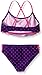 Kanu Surf Big Girls Chloe Flounce Bikini Swimsuit, Purple, 7