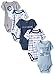 Calvin Klein Baby-Boys 5 Pack Bodysuit Printed and Solid