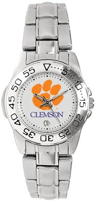 Clemson University Tigers Ladies Sports Steel Watch