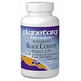 Black Cohosh Extract 2.5% Standardized 45 tabs from Planetary