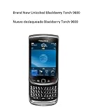 Blackberry torch 9800 Original unlocked gsm smartphone with 5mp camera, bluetooth, 3g, wi-fi, and microsd slot black with hightechessentials accessories package - spanish language - optimized for latin american countries and worldwide