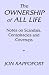The Ownership of All Life : Notes on Scandals, Conspiracies and Coverups