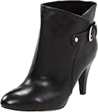 Nine West Women's Bardella Bootie,Black Leather,8 M US