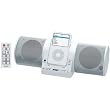 Jensen iPod Docking Station with FM Tuner and Built-in Speakers (White)