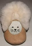 Tibet PLATEAU soft sole infant leather baby shoes BOOTIES with FLEECE kitty