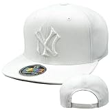 MLB American Needle ColorZ White New York Yankees Hat Cap Snapback Flat Bill