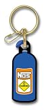 Blue NOS Bottle Plastisol Key Chain