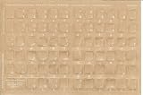 White Keyboard Stickers, Overlays, Labels: Transparent W/ Arabic White Characters for Dark Keyboards or Laptops