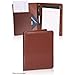 Small Brown Slim Padfolio Wallet By BAGS FOR LESS