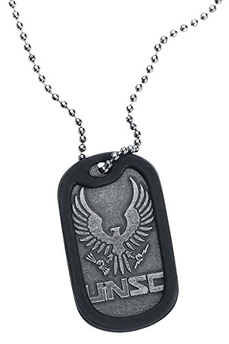 Authentic HALO 5 GUARDIANS UNSC Eagle Printed Dog Tag Necklace NEW