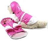 Pet Raincoats, Dog Raincoats,two-tone PVC Raincoat -Extra Small