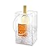 The Chiller: Wine Chiller and Ice Bucket, Ice Bag Carrier with Handles for White Wine, Champagne, Cold Beer and Chilled Beverages