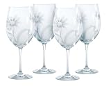 Spode Floral Haven Wine Glasses, Set of 4