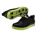 Puma HC Lux LE Golf Shoes Black/Lime Punch/Amazon 7