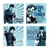 Elvis Presley Magnet 4-Pack