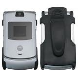 Black Phone Swivel Belt Clip Holster for Motorola Razr V3 / V3c / V3i / V3m