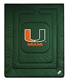 University of Miami Hurricanes Canes Duvet Bedding Comforter Blanket
