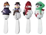 Spreader Set of 4 - Snowman