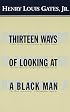 Thirteen Ways of Looking at a Black Man