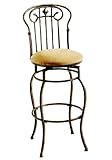 Hillsdale Tierra Mar 26-Inch Swivel Counter Stool, Desert Tan Finish with C ....