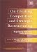On Creating Competition and Strategic Restructuring: Regulatory Reform in Public Utilities (In Association With the Belgian-Dutch Association for Institutional and Political Economy)
