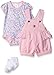 Carhartt Baby Girls' 3pc Gift Shortall Set