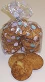Gourmet Food : Scott's Cakes 1 lb. Snicker Doodle Cookies in a Easter Egg Bag