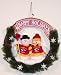 KANSAS CITY CHIEFS NFL Snowman Holiday CHRISTMAS WREATH New Gift