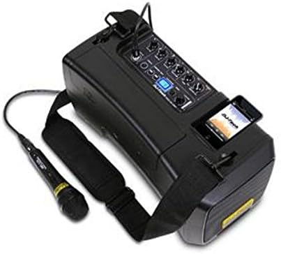 FIRST AUDIO MANUFACTURING IVISA50LIGHT 50 Light Portable PA System and iPod Player