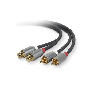 Belkin AV Dual RCA Extension Cable 1.8m