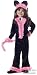Child's Toddler Pretty Pink Kitty Cat Halloween Costume (2-4T)