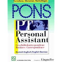 PONS Personal Translator Assistant. CD- ROM f�r Windows 3.1/95/ NT
