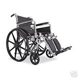 LIGHTWEIGHT WHEELCHAIR WITH QUICK RELEASE WHEELS