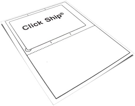 150 Click Ship Labels with Tear-off Receipt. Print Postage Online. Peel postage and apply to packages.