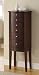 Merlot Jewelry Armoire (Merlot) (40.25"H x 40"W x 10"D)