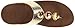 FitFlop Women's Petra, Pale Gold, 8 M US
