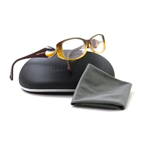AUTHENTIC GIORGIO ARMANI EYEGLASSES OPTICAL RX GA 643 GA643 314 CHOCOLATE GA643