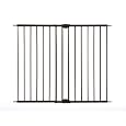 North States Supergate Easy Swing and Lock Metal Gate, Matte Bronze