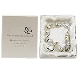 Amore Argent / Bracelet en or Charm perle - de demoiselle d'honneur