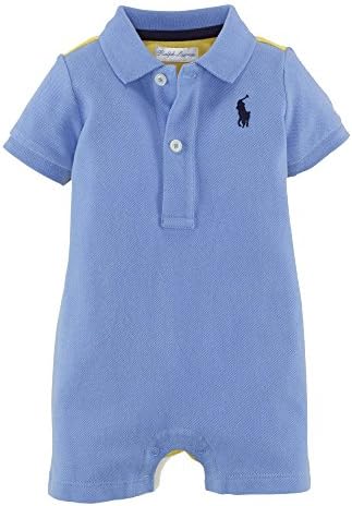 Ralph Lauren Infant Shortall Blue Yellow (3 Months)