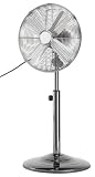 Micromark MM53594 12" 2 in 1 Desk / Stand Fan Chrome