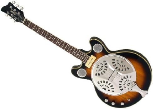 Eastwood Delta 6 Guitar - Left Handed Sunburst