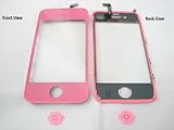 Pink Touch Screen Digitizer Front Glass Faceplate Lens Part Panel with Meta ....
