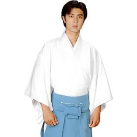   神官用白衣（神職用）仕立上り　Ｍ/Ｌ ＪＡＰＡＮ-ＳＴＹＬＥ 庵句瑠 
