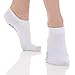 Great Soles Women's Classic Barre Sock for Pilates Barre (New White)